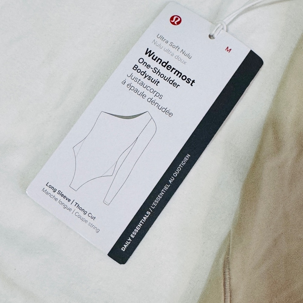 Lululemon Wunderlust One-Shoulder Bodysuit